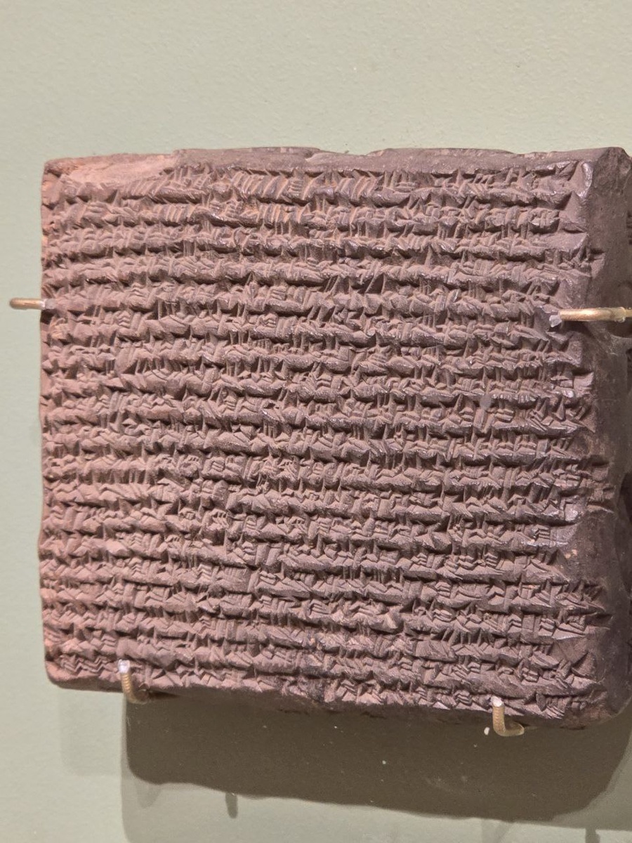 Юридический документ о передаче прав на довольствие. Аккадский язык. Южная Месопотамия (Вавилония), Урук, II в. до н.э.