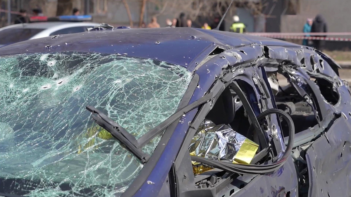    HD Белгород последствия обстрела машина авто