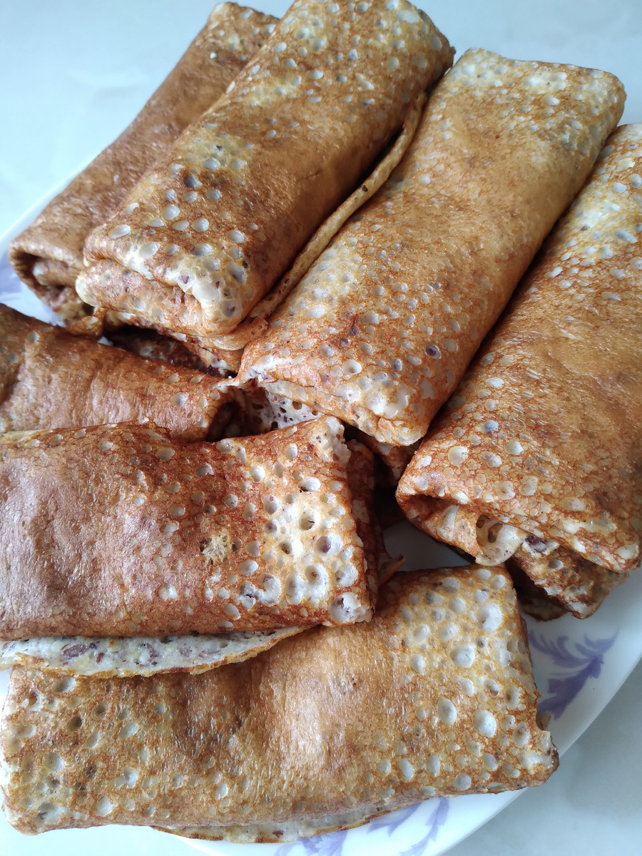 Фаршированые блины