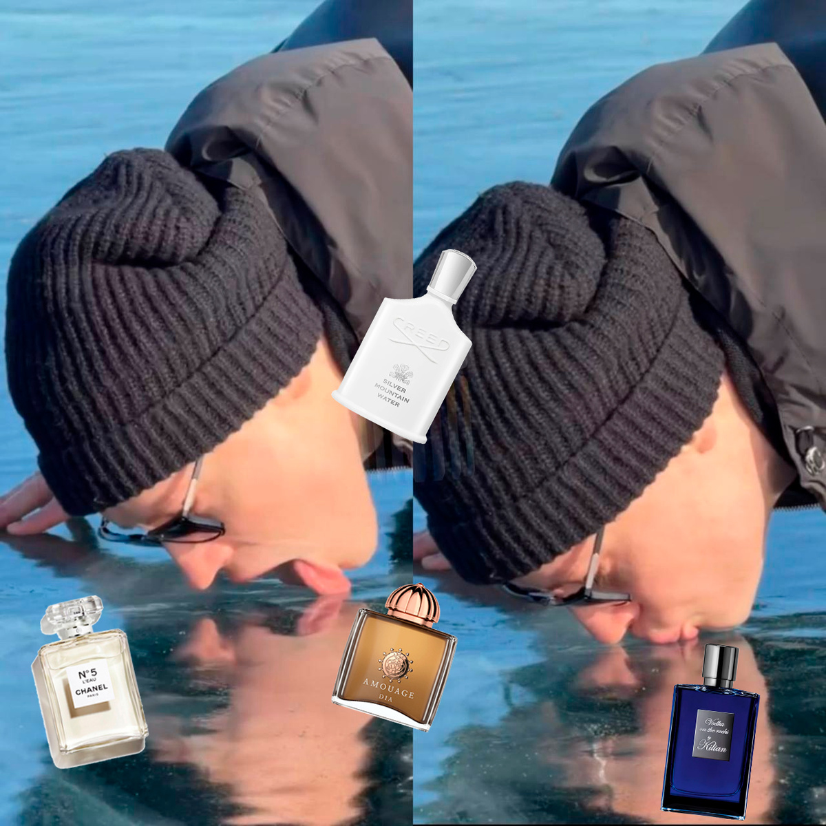 Когда не успел ещё проснуться, но увидел себя в зеркале