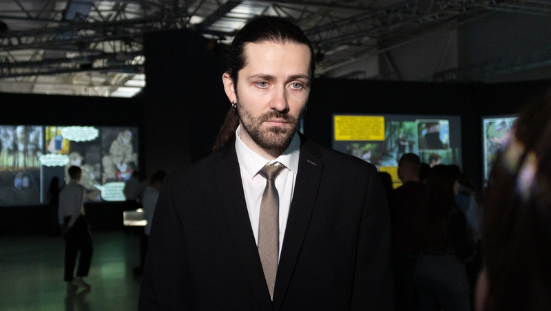    Художник Валерий Букша Фото: Валерия Алтухова / / ИА «Победа26»