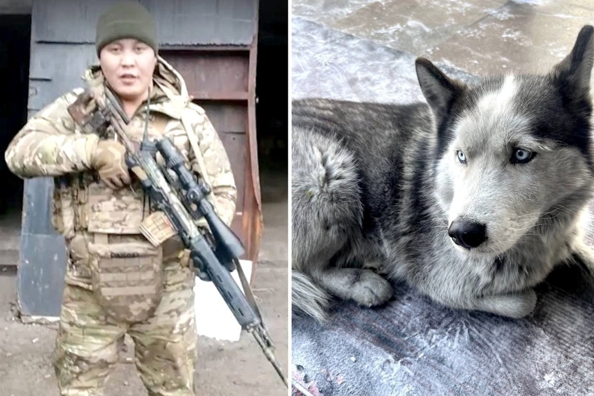 Чаян со своей верной Умкой. Фото: t.me/rosich_russia