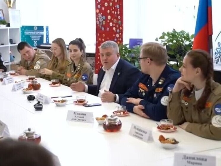     В регионе продолжается строительство университетского кампуса по нацпроекту «Молодёжь и дети». Фото: скриншот видео из telegram-канала губернатора Новгородской области Александра Дронова