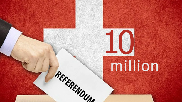 14 июня 2026 года в Швейцарии запланировано голосование. Суть предложения: установить ориентир — не более 10 млн жителей к 2050 году. Уже при достижении 9,5 млн запустить ограничительные меры.