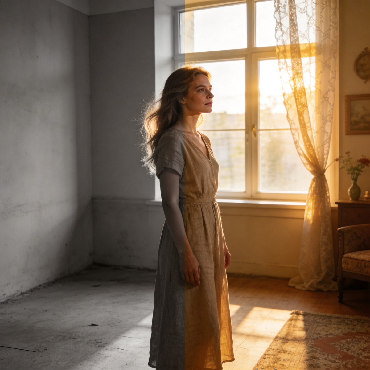 Иногда достаточно изменить внутреннее состояние — и реальность начинает отвечать по-новому.