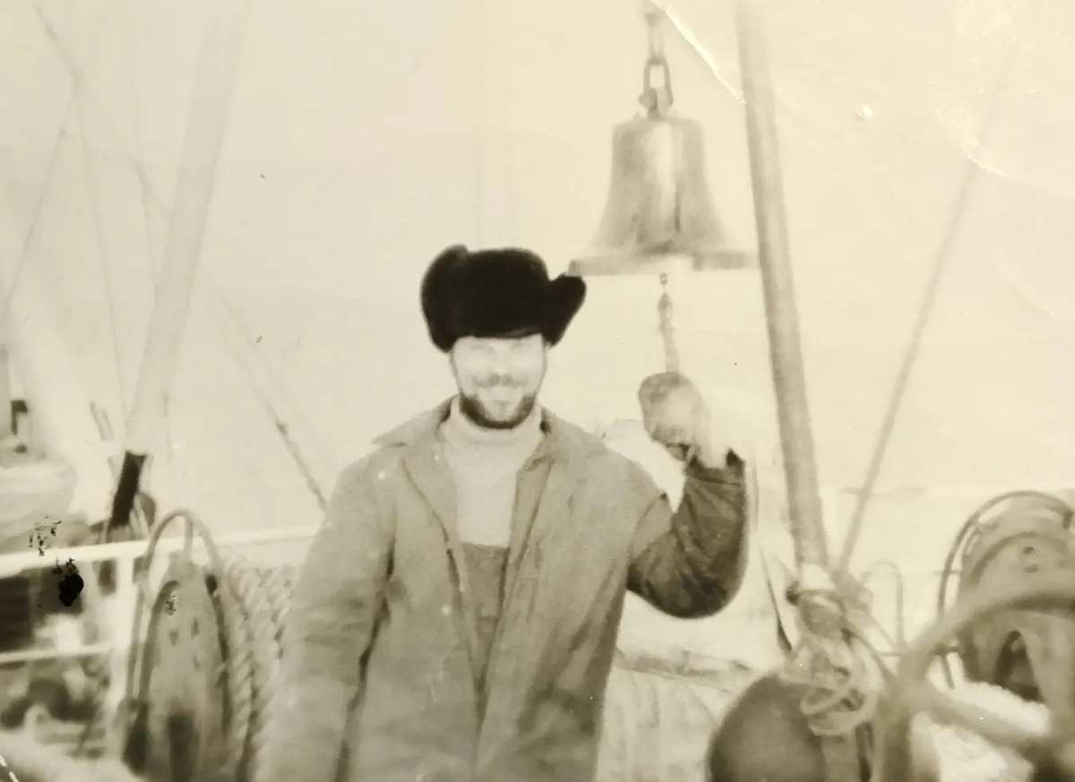 Фото автора, герой рассказа.