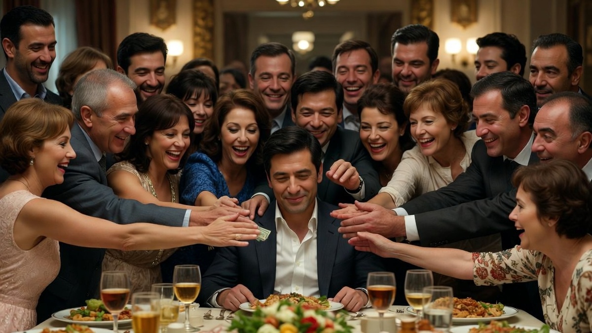 С днём рождения, брат! Кстати, у тебя не найдётся...