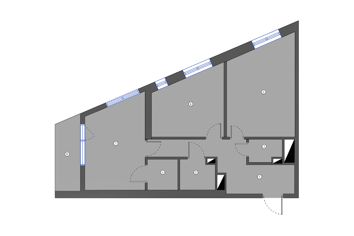 Обмерный план