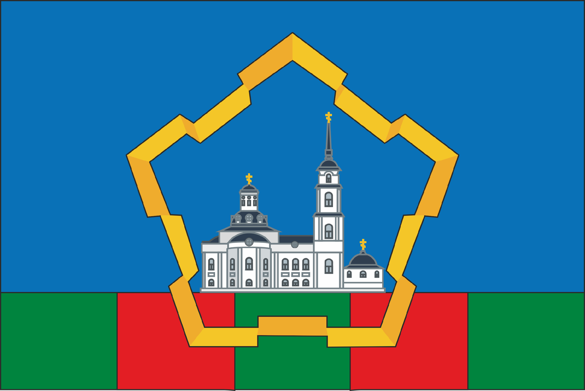 Флаг Почепского района Брянской области