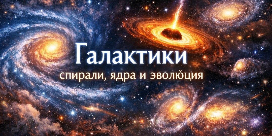 Архитектура Вселенной или почему галактики такие разные.