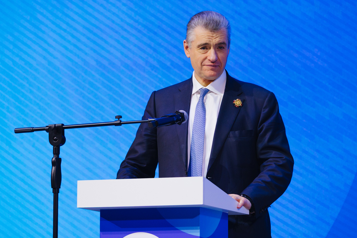 Председатель ЛДПР Леонид Слуцкий 