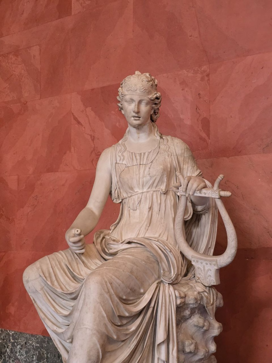 Терпсихора. Римская копия  II в. по греческому оригиналу.