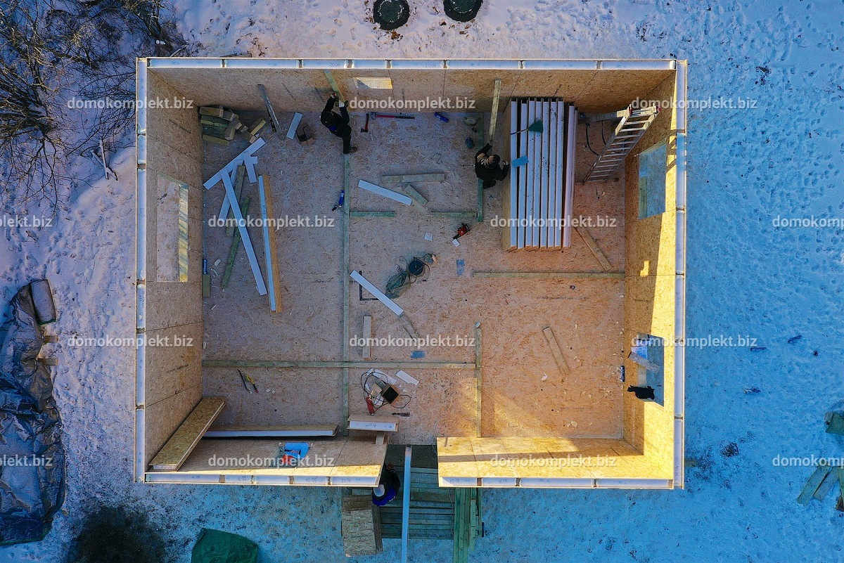 Стены тоньше, но теплее — пенополистирол держит тепло лучше камня