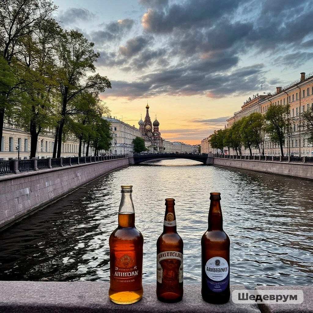 Иннокентий АHHЕHСКИЙ
В Петербурге, где-то на Фонтанке,
Льются пиво с водкою рекой,
Чижик-Пыжик, опрожняя склянку,
В истине находит свой покой,
И прикончив,
Третюю бутылку,
Закружилась,
Мигом голова...
И рассвет встречает он в Бутырке...
Ни к чему теперь мои слова...

 ***********************************

 Продолжение. (уже моё)

А в Москве, по над рекой Москвою
Льётся всё, что плющит и горит.
Яуза пропитана тоскою,
И Неглинка под землёй кипит.

Сколько же все выпили? О ужас!!!
Всё перемешалось на местах!!!
Как попал в Бутырку петербуржец?
Почему москвич сидит в Крестах?

Кто их вёз в казённые постройки?
Видно конвоиры - мужичьё
Где то в Бологом сошлись у стойки
Там и перепутали где чьё.