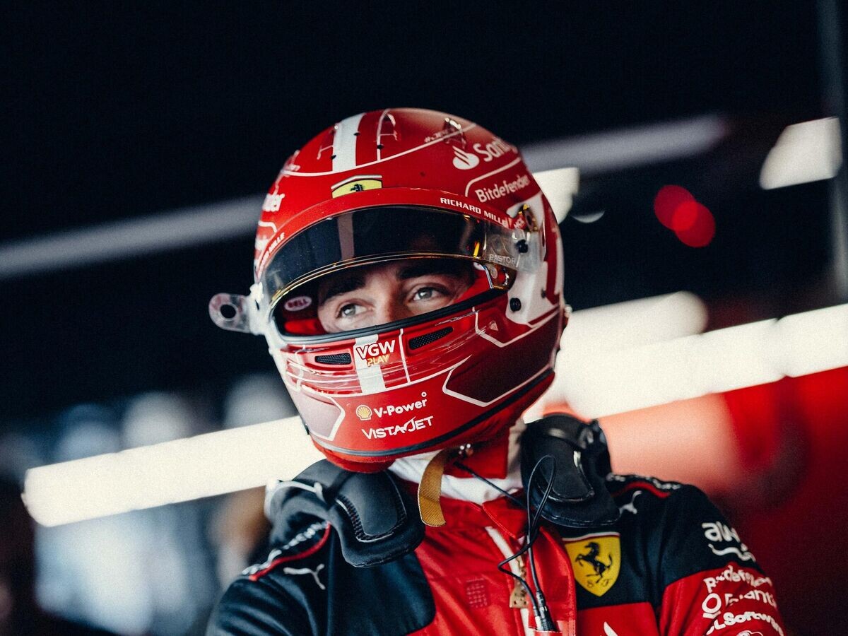    Пилот "Феррари" Шарль Леклер | © пресс-служба команды "Феррари"