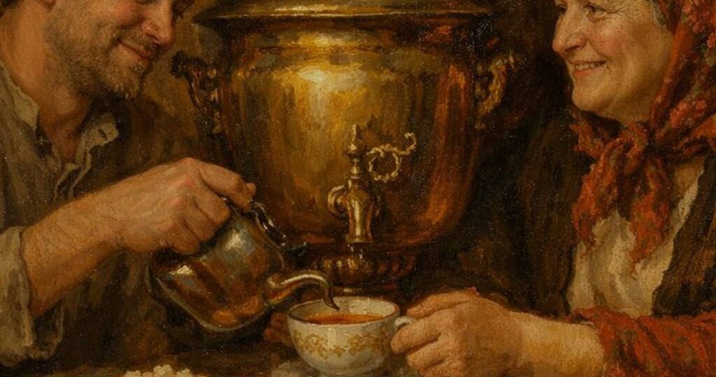 На пятый день Масленицы теща наносила ответный визит зятю