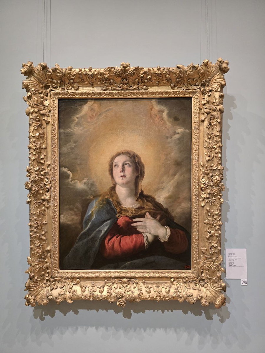 Доменико Фетти, «Мадонна во славе» (1615-1619 гг.). Итальянская школа.