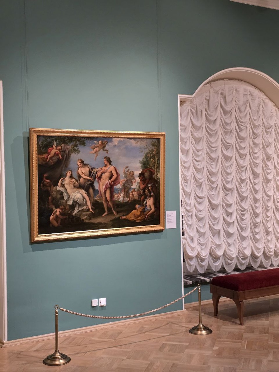 Джузеппе Бартоломео Кьяри, «Вакх и Ариадна» (1710-е гг.). Итальянская школа.