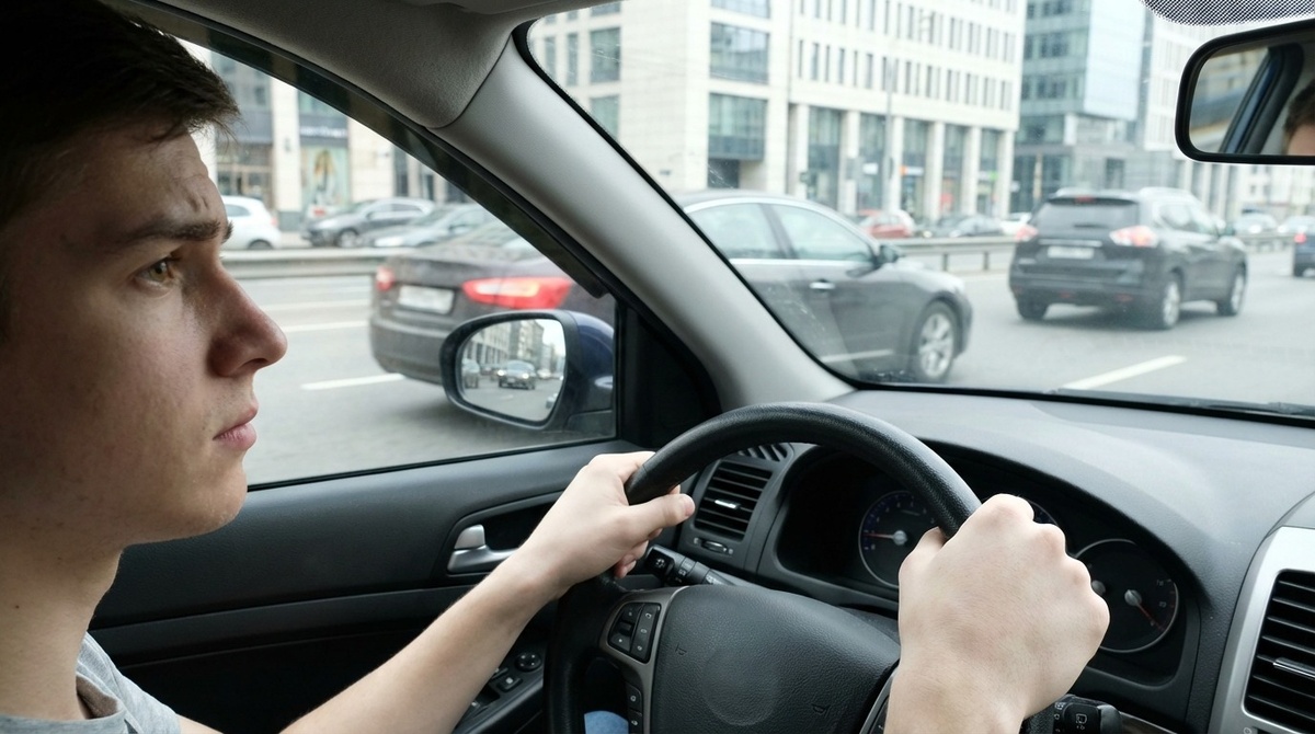 Неуверенный новичок наблюдает за другими