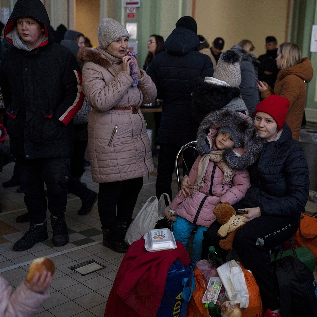 Украинские беженцы в Польше