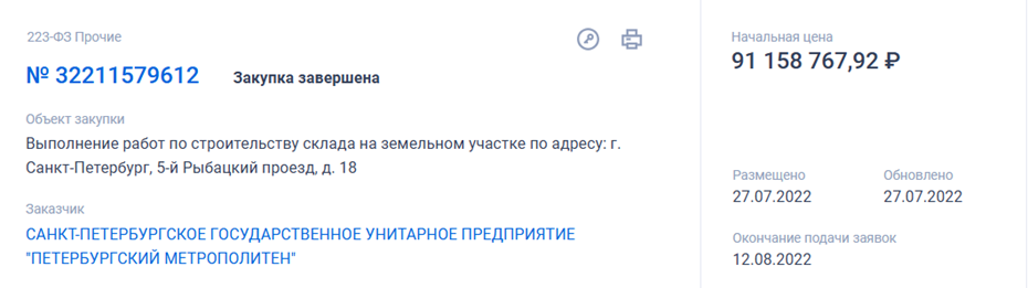    Автор фото: Портал Госзакупок