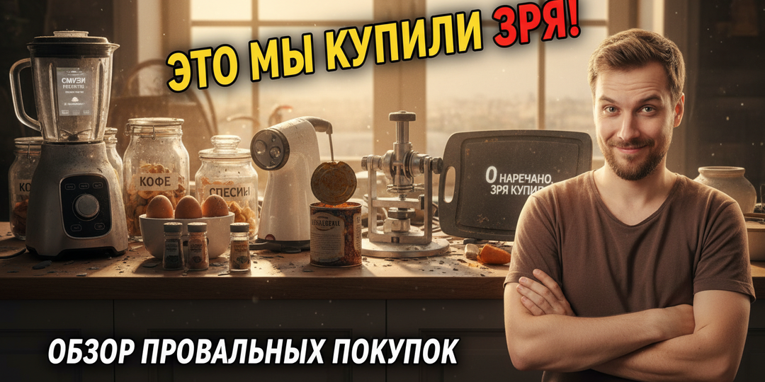 5 гаджетов для кухни, которые только собирают пыль (мой топ бесполезных покупок)