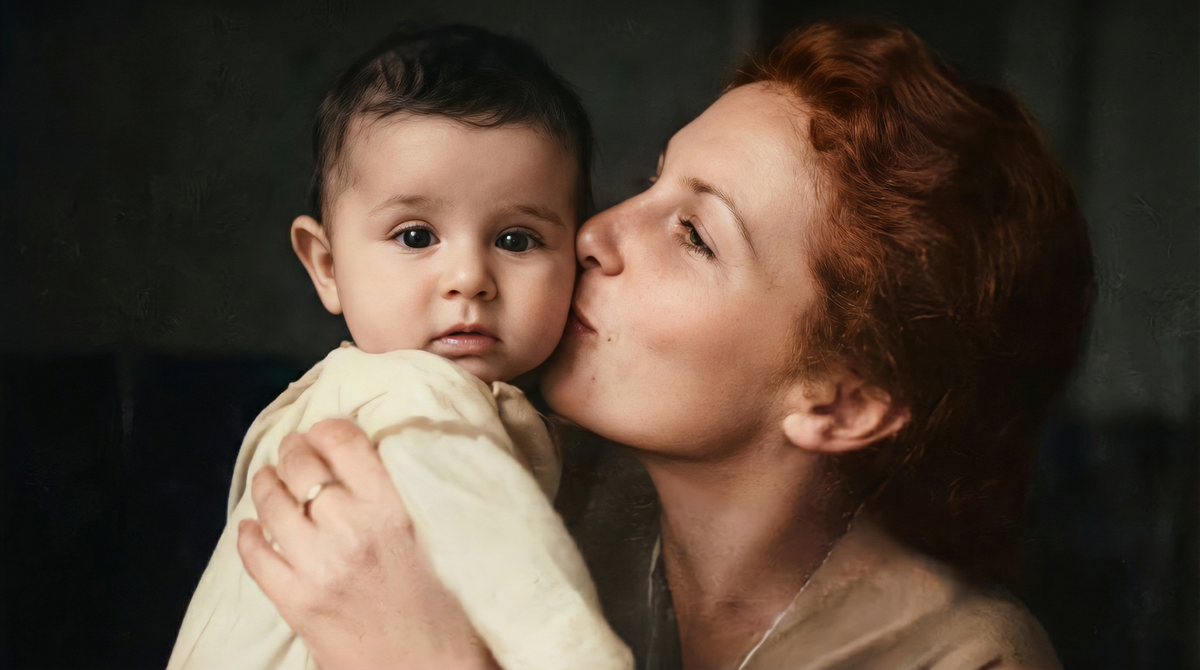 Дарья Юргенс в детстве