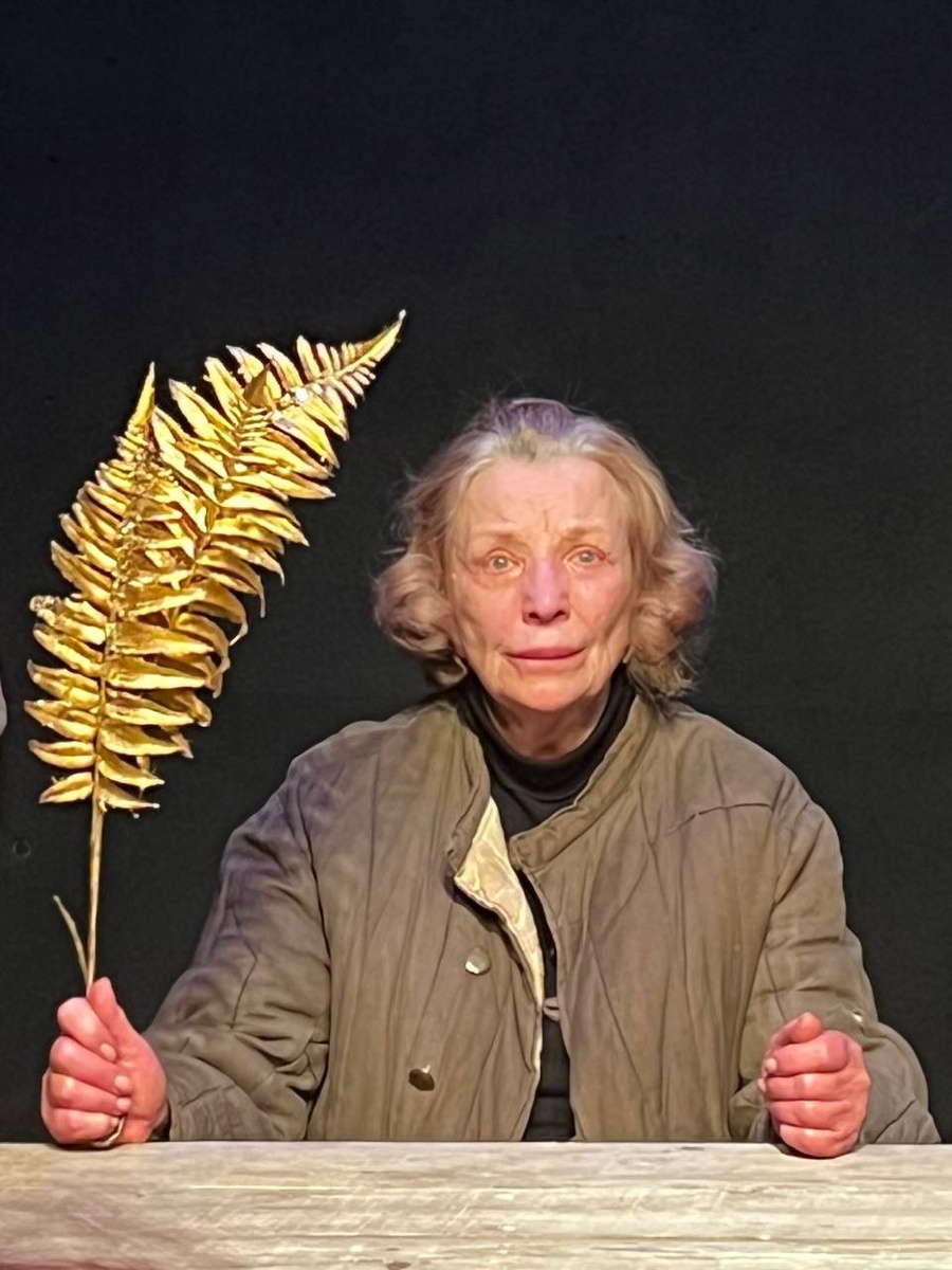 Сцена из спектакля «Тупейный художник». Пространство «Внутри».  Фото автора. 