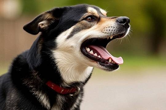    Мужчина научил свою собаку незаконно выбрасывать мусор (изображение: shedevrum.ai)