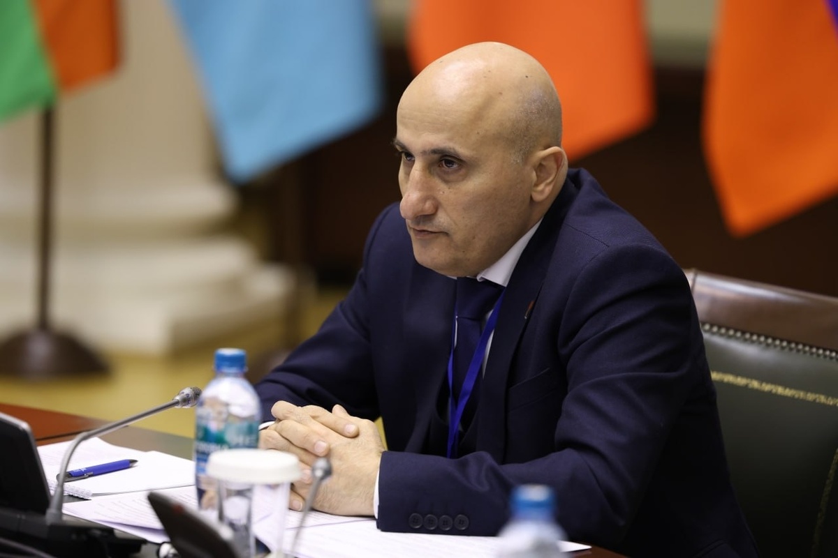    Глава ЦИК РА Ваагн Овакимян выступил на заседании Консультативного совета руководителей избирательных органов стран СНГ, где представил план подготовки к выборам в Национальное Собрание Армении, а также поделился ключевыми этапами избирательной кампании.