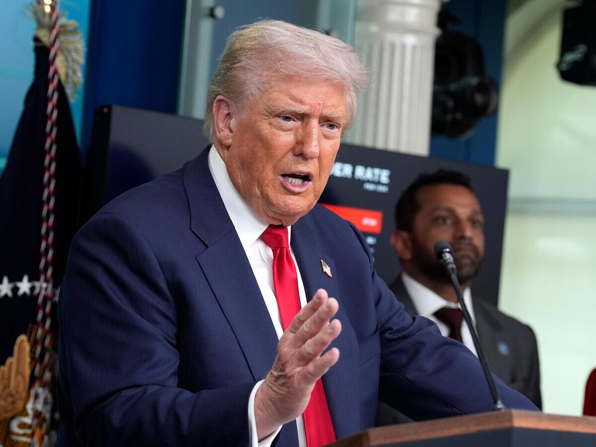    Выступление президента США Д. Трампа© РИА Новости . Стрингер