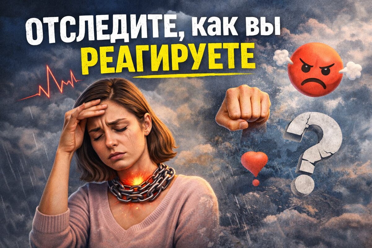 Ваше тело реагирует раньше, чем вы успеваете ответить.