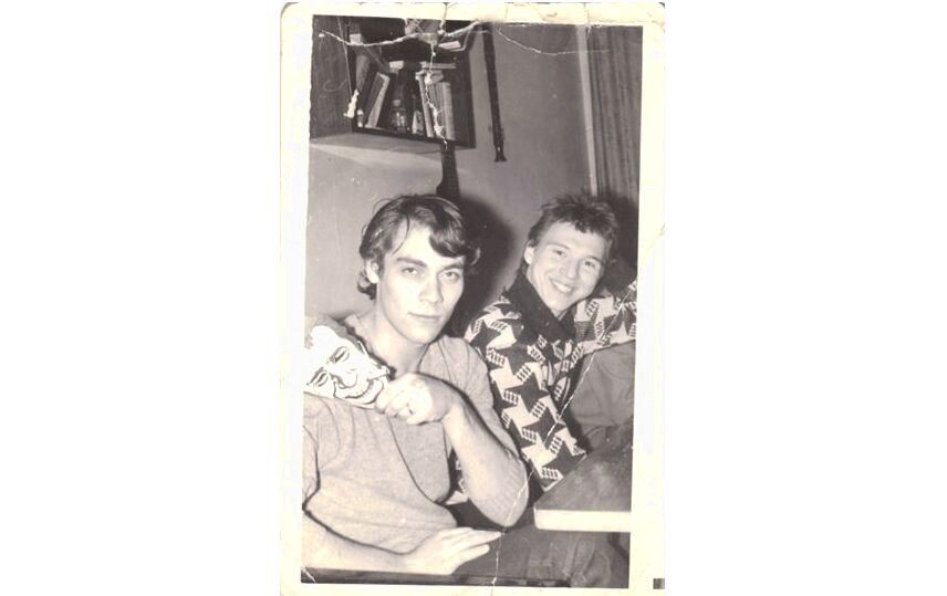 Михаил Хмуров в юности