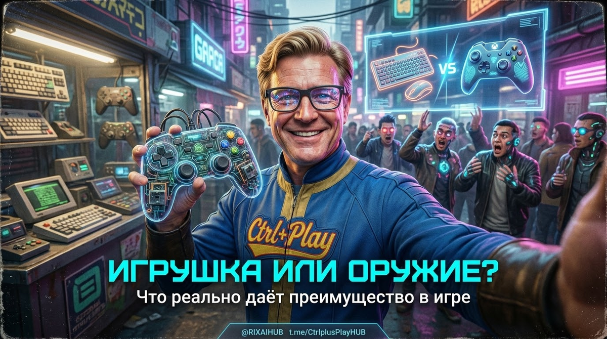 Геймпады, клавиатуры и мыши: что реально даёт преимущество, а что — игрушка

