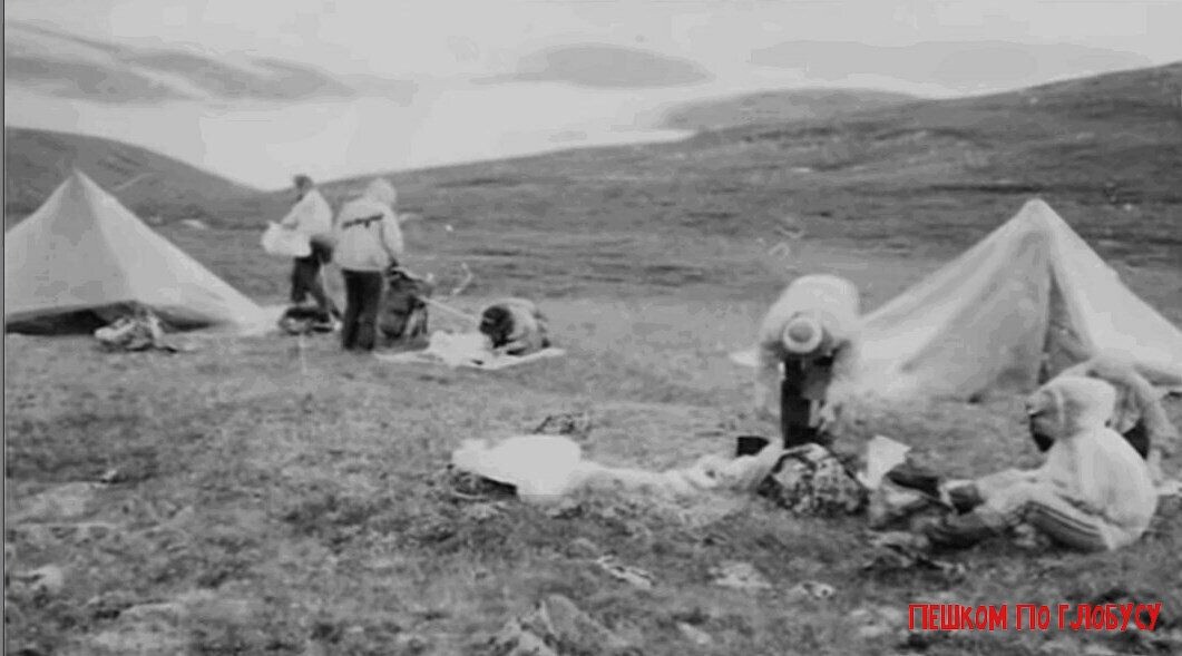 Лагерь экспедиции