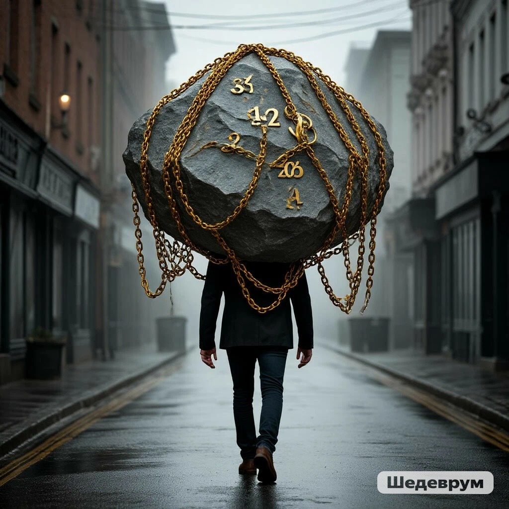 Так ощущает себя должник