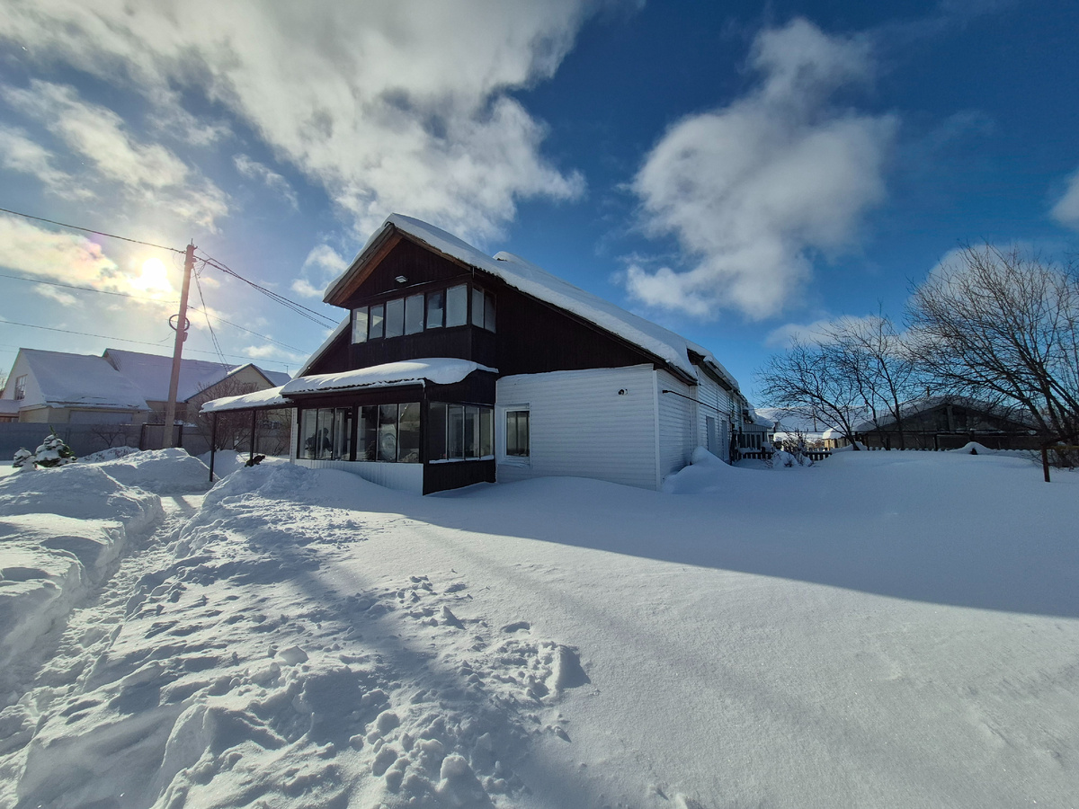 Просто наш двор после снегопадов