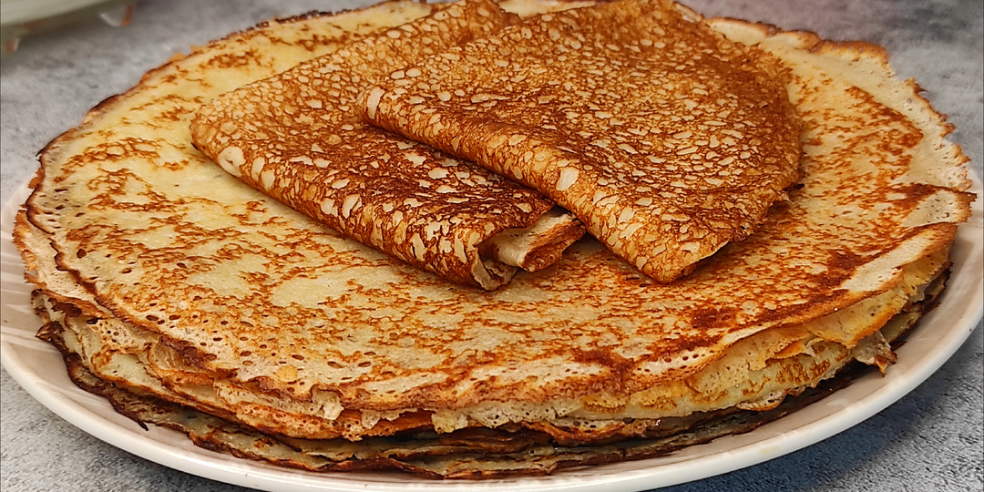 БЛИНЫ на кефире с ДЫРОЧКАМИ с кипятком! САМЫЕ вкусные и нежные!