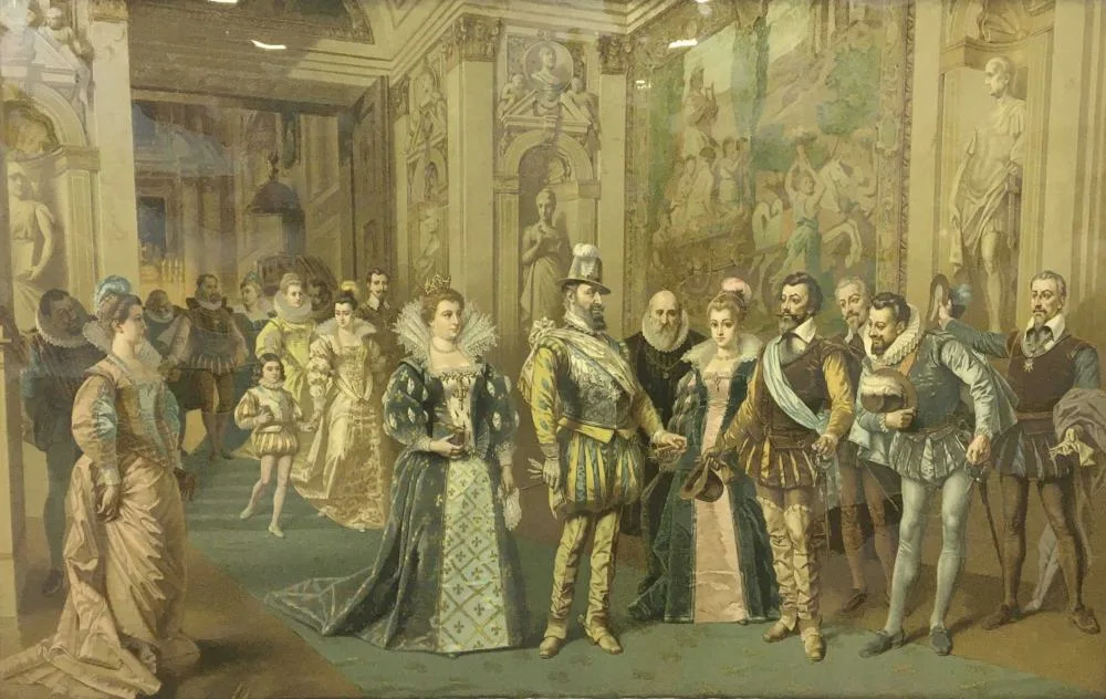 Двор Генриха Четвёртого