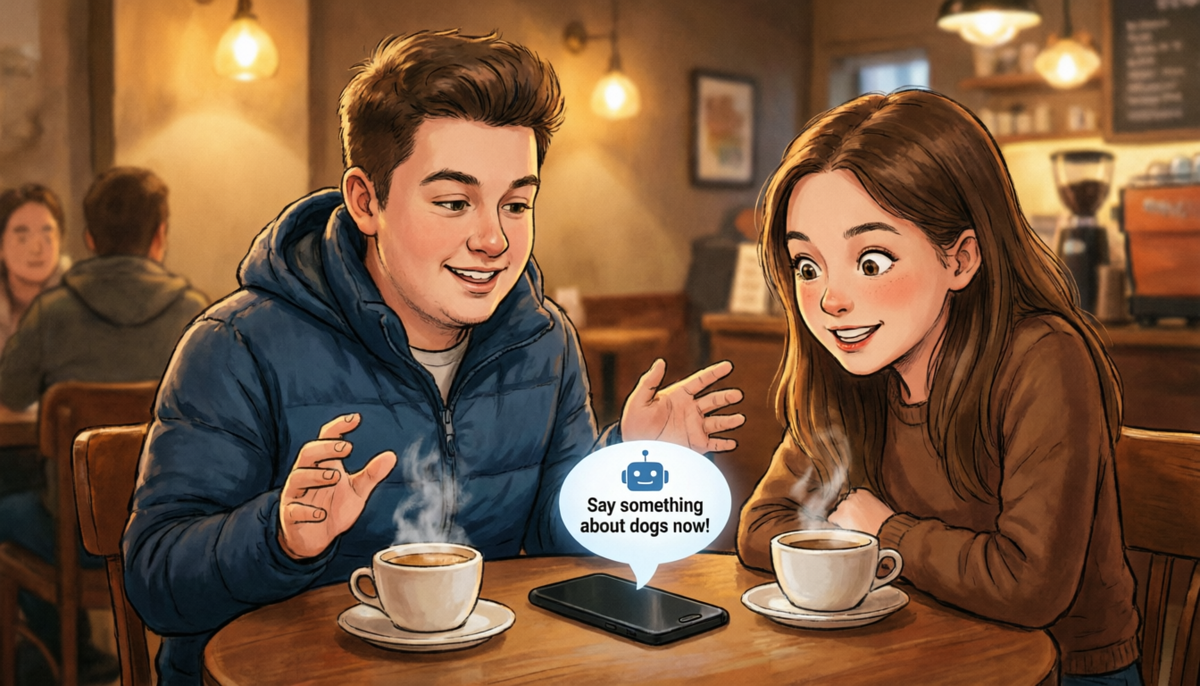 КАК ИИ СПАС МОЁ ПЕРВОЕ СВИДАНИЕ ОТ КАТАСТРОФЫ