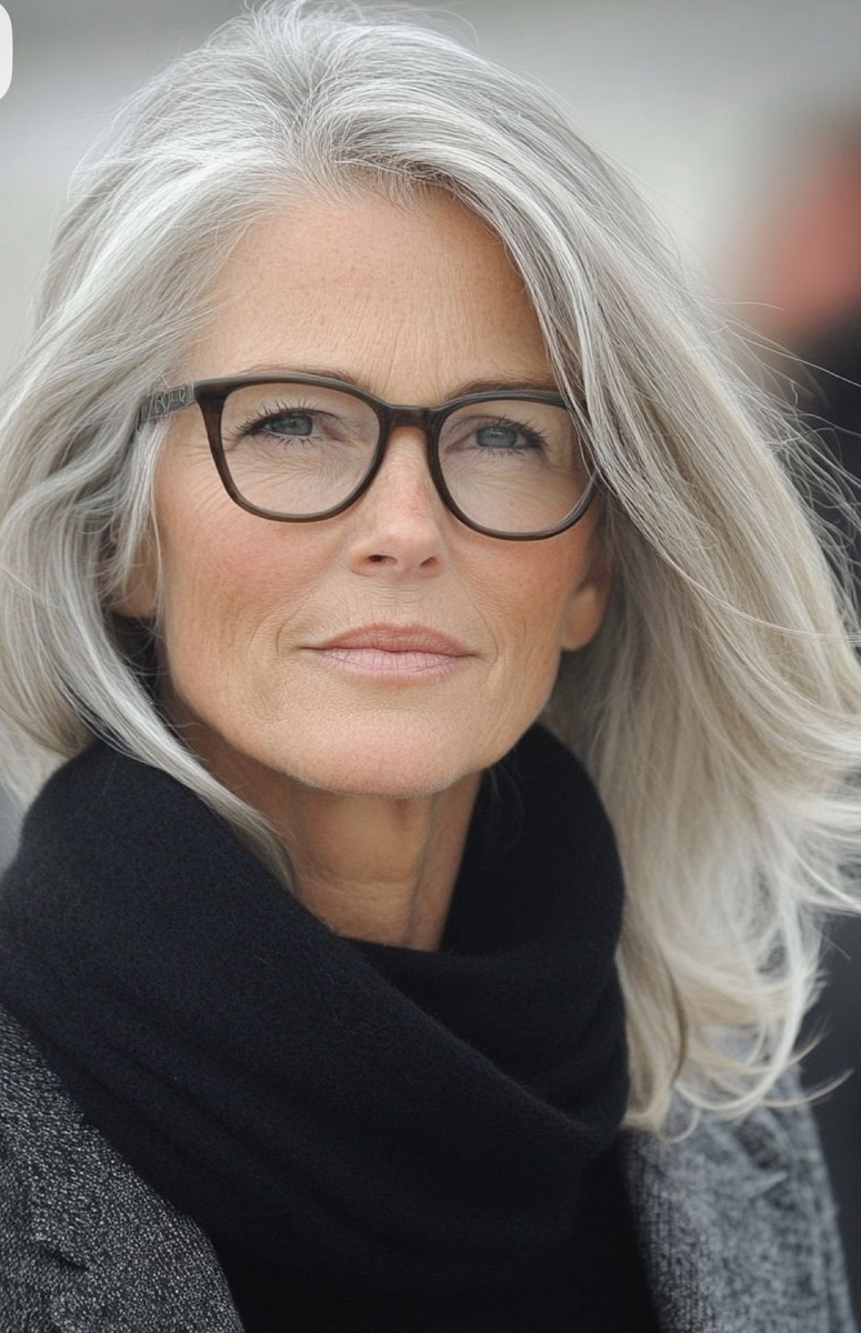 Счастливчики, кому седина не страшна, и даже к лицу!