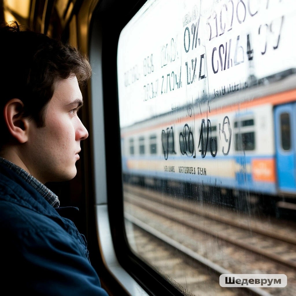 Моё состояние долгие годы. Не видила ничего, кроме цифр