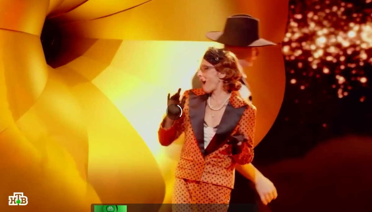 Кадр из телешоу "Суперстар"