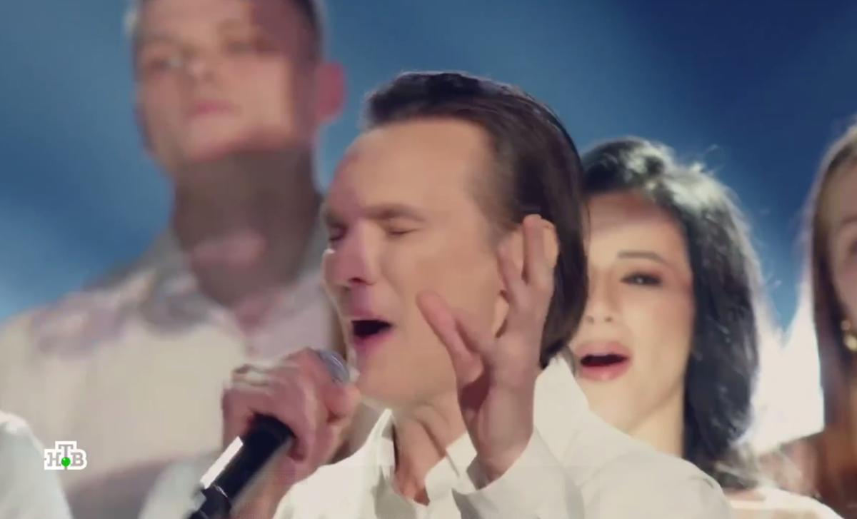 Кадр из телешоу "Суперстар"