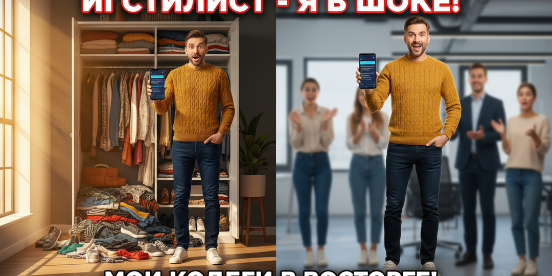 ИИ-стилист подобрал мне гардероб на неделю: коллеги в шоке от результата