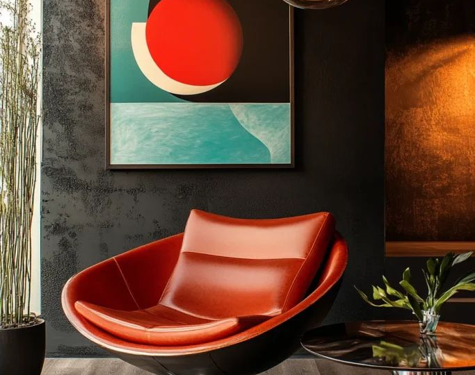 Ретро-футуризм: когда будущее из 60-х живёт в современном интерьере