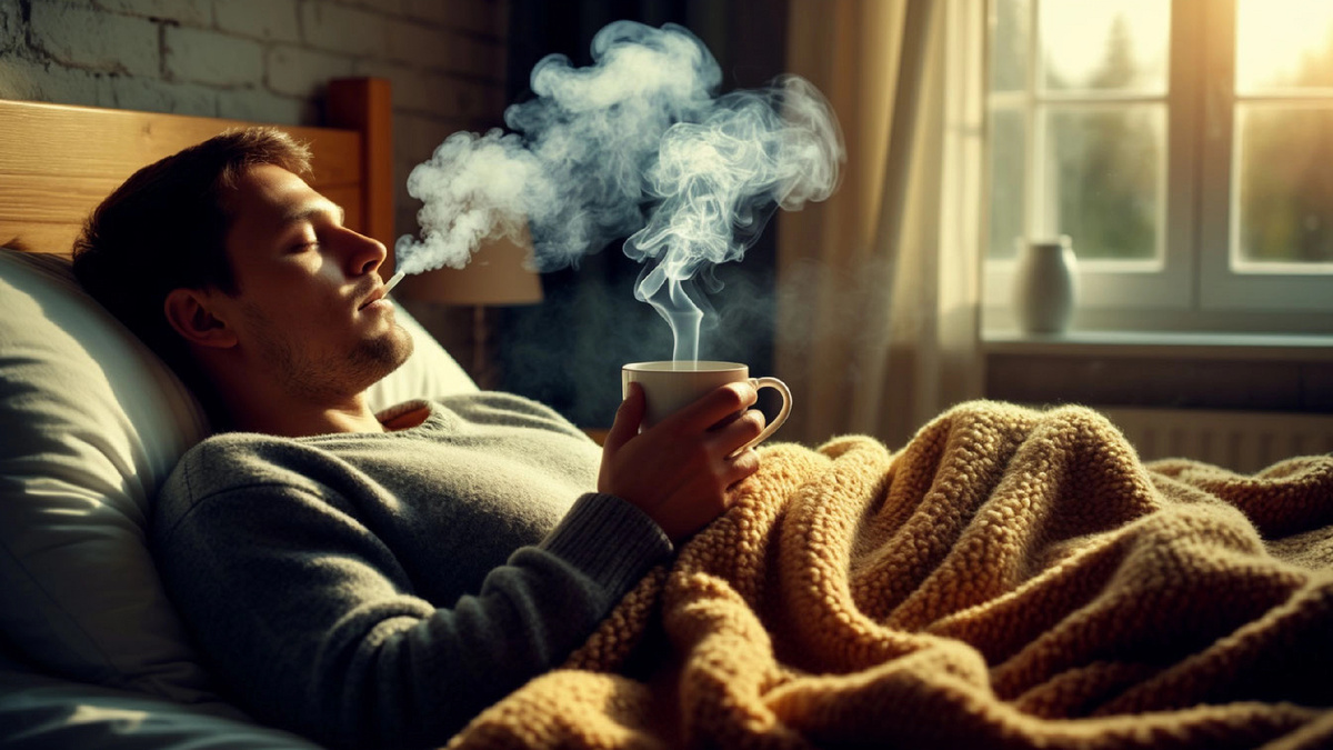 Болезнь иногда даёт нам то, чего не могут дать уговоры и сила воли — временную передышку от зависимости. Вопрос в том, чтобы сделать эту передышку постоянной.