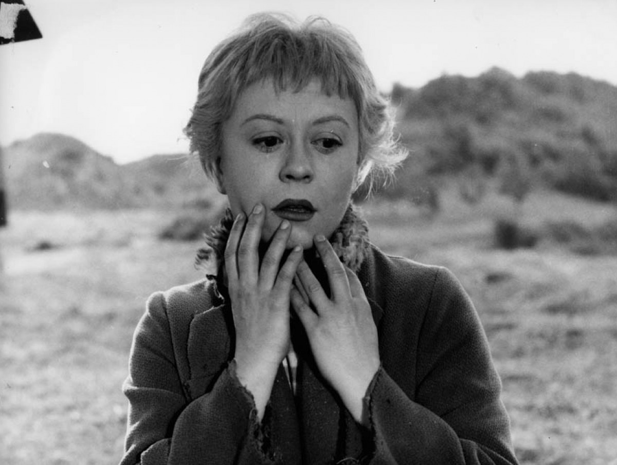   Джульетта Мазина, кадр из фильма «Дорога» (1954)