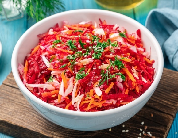 Тот самый "кремлевский" салат из капусты: готовлю сразу таз, ведь сметают за вечер