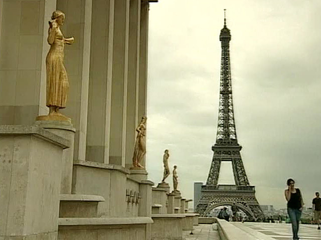    Париж: вид города